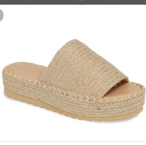 Coconuts by Matisse Del Mar espadrille platform sandal size 6